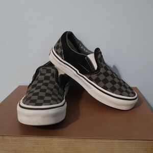 Vans Classic Slip-On Checkerboard Shoe